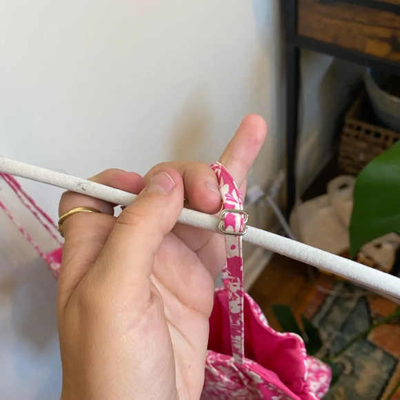 NWT Zara|| Pink Floral Corset Bodysuit, size medium adjustable straps,Sp… - Picture 12 of 14